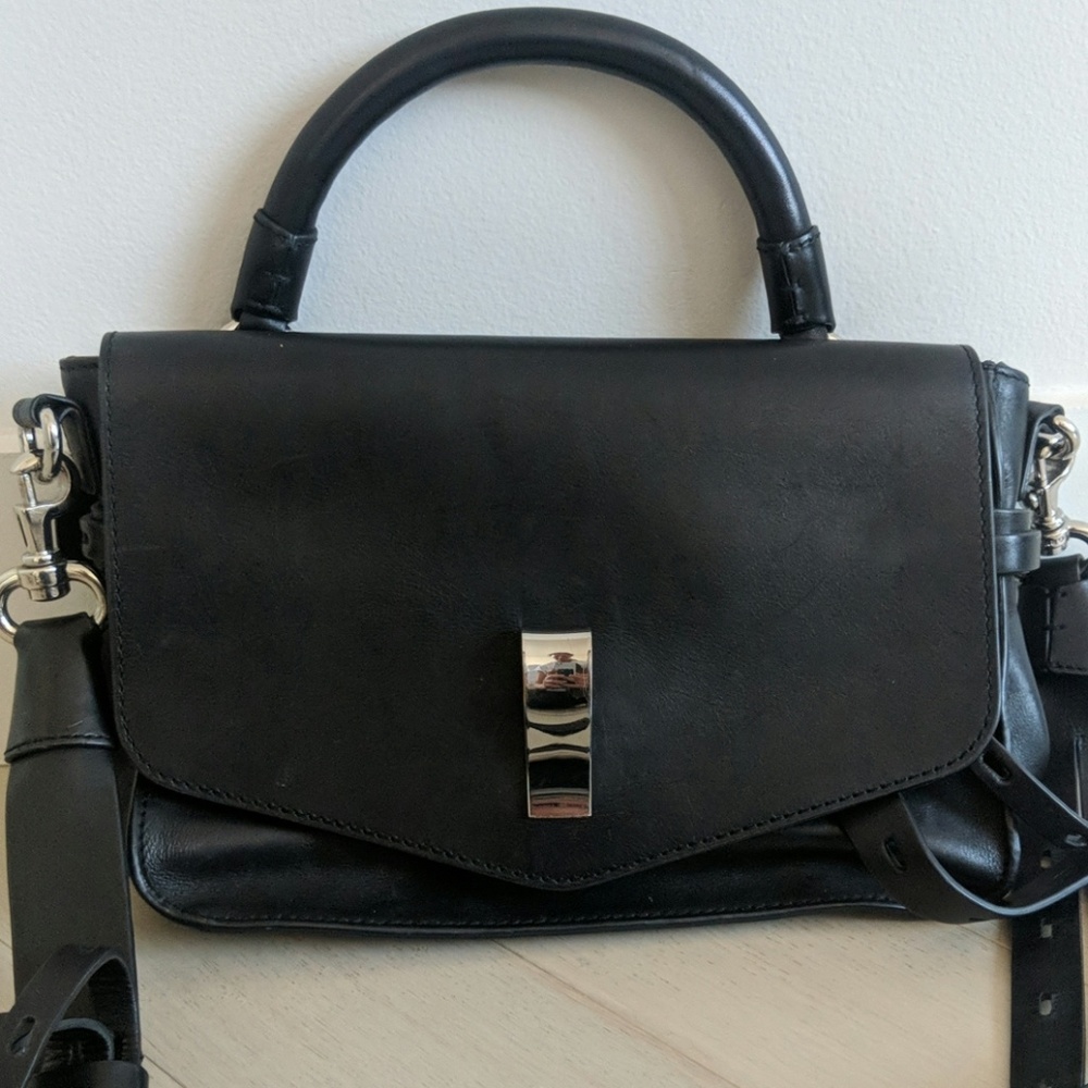 Gryson Black Leather Ellie handbag